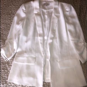 LOFT white blazer/jacket